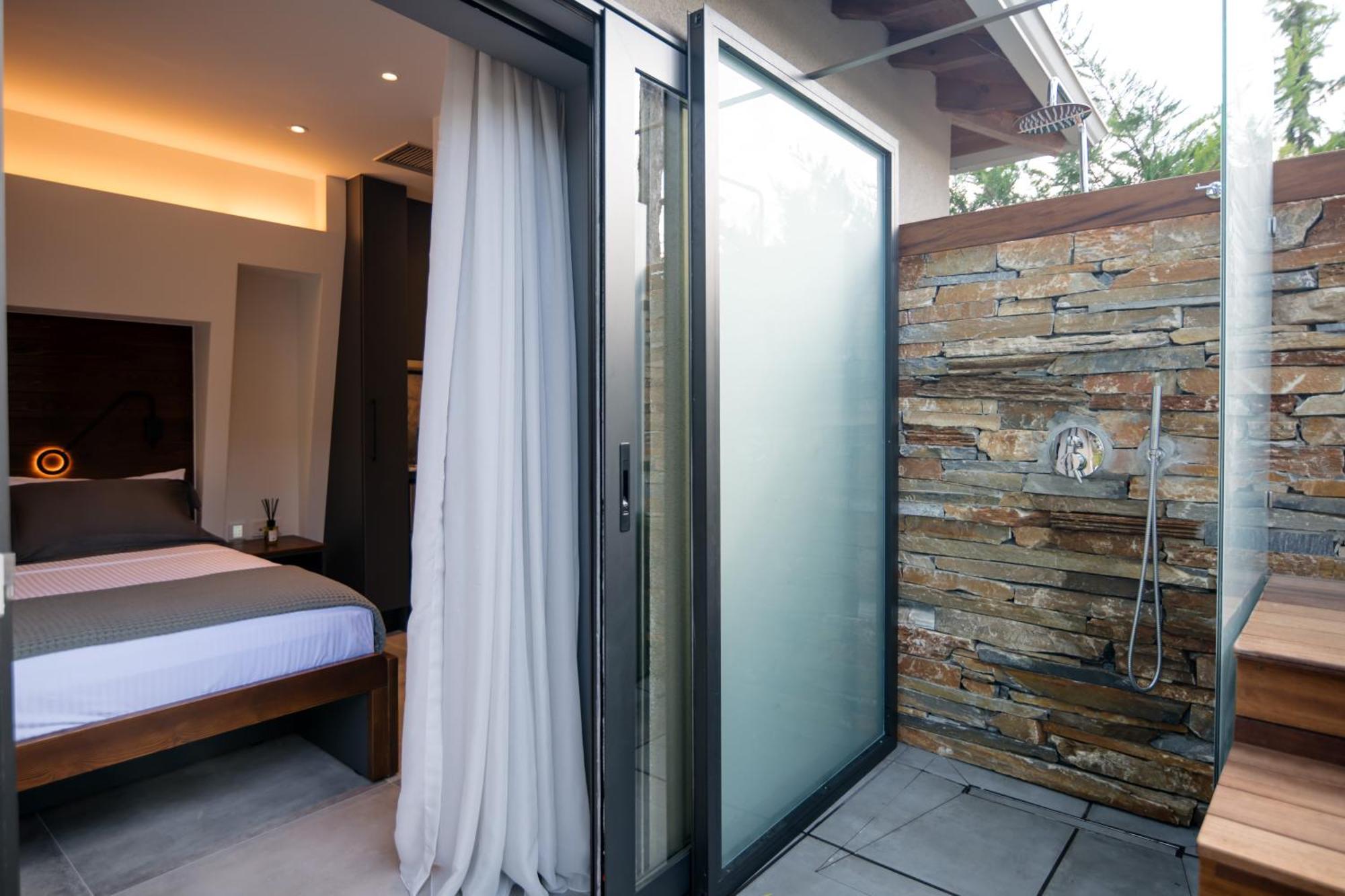 Sylvia Camping & Luxury Suites, Panel Hospitality Homes & Villas Litochoro Exterior foto