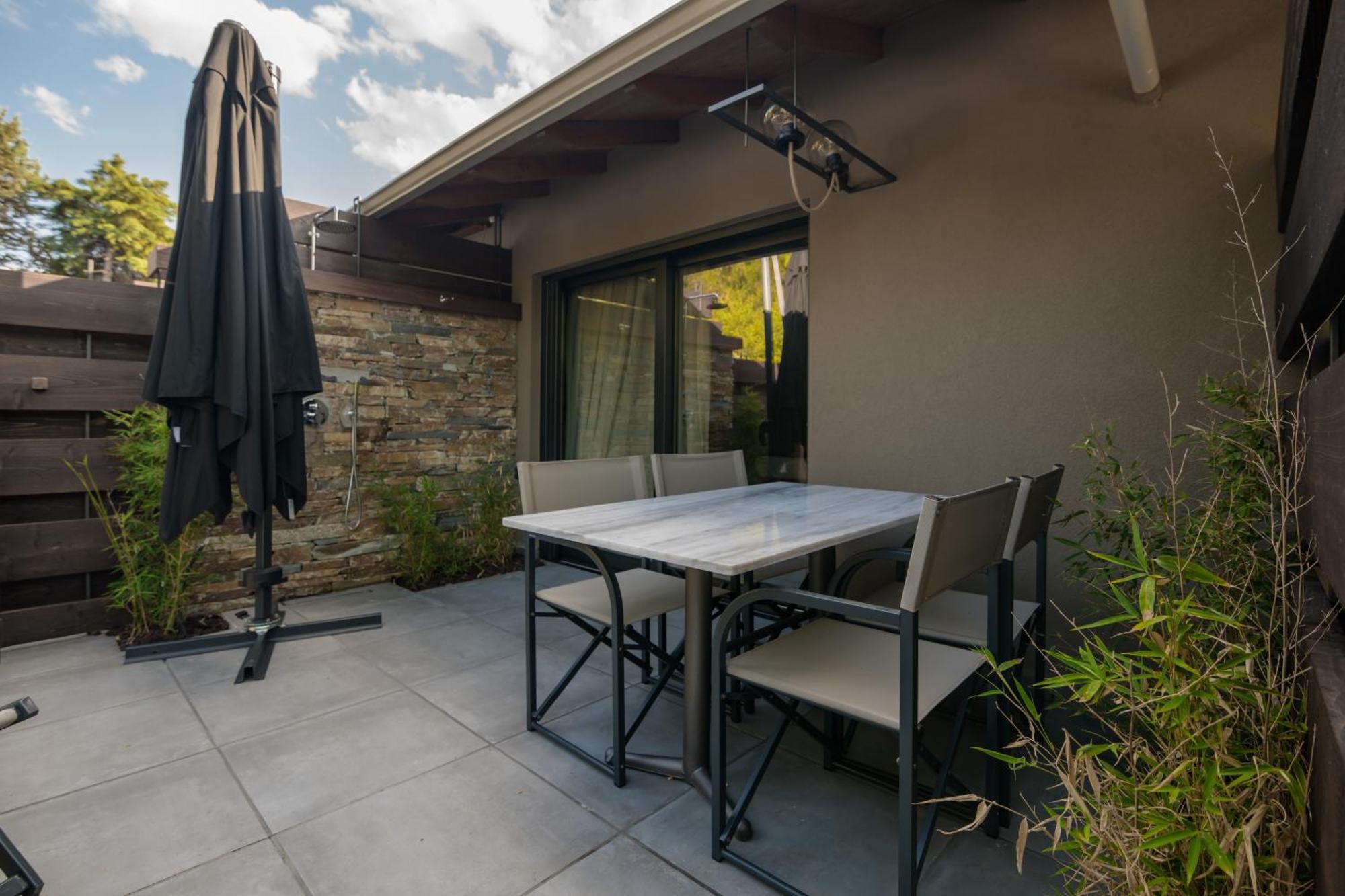 Sylvia Camping & Luxury Suites, Panel Hospitality Homes & Villas Litochoro Exterior foto
